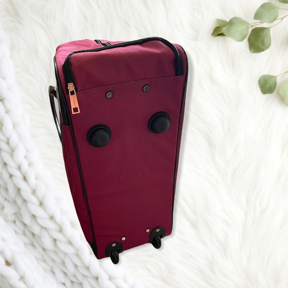 bebe Bags Nwt Bebe Giselle Rolling Duffle Bag Poshmark